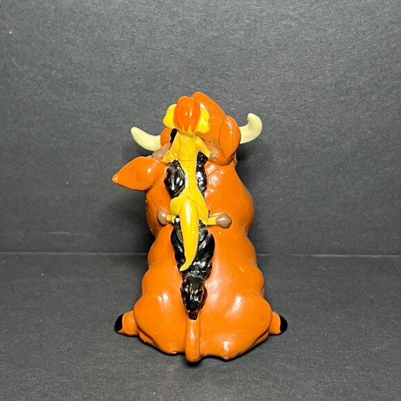 Vintage Disney Lion King Timon & Pumbaa PVC Cake Topper Toy Figurine 2.75" - Picture 4 of 7